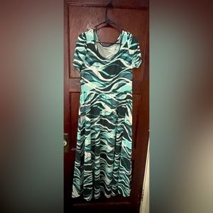 LuLaRoe Maxi dress size large